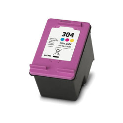 Tinteiro reciclado HP 304 (N9K05A) Cores