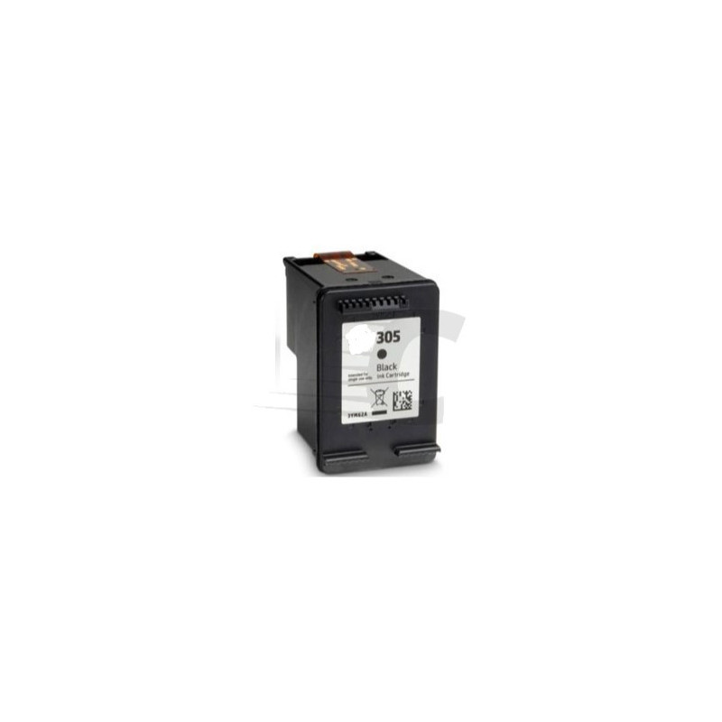 Tinteiro reciclado HP 305 Preto - Substituí 3YM61A Tinteiro reciclado HP 305 Preto - Substituí 3YM61A