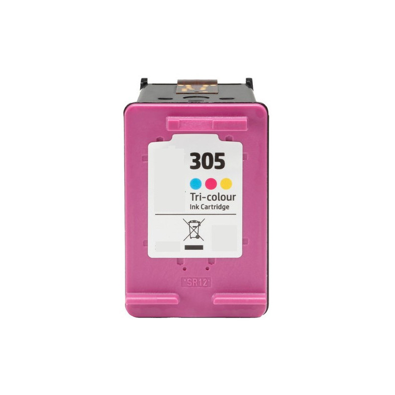 Tinteiro reciclado HP 305 TRICOLOR - Substituí 3YM60AE Tinteiro reciclado HP 305 TRICOLOR - Substituí 3YM60AE