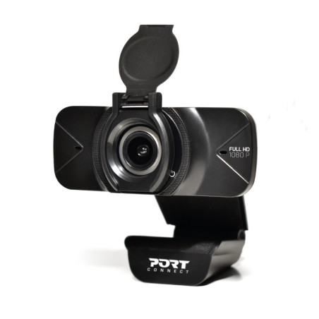 PORT CONNECT FULL HD WEBCAM USB, 1920 X 1080 / 2 MILLIONS PX, 30 FPS, USB-A & USB-C 900078