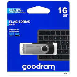 Pen Drive USB 2.0 GOODRAM 16GB UTS2 BLACK USB 2.0 - UTS2-0160K0R11