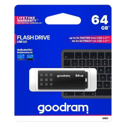 Pen Drive GOODRAM 64GB UME3 BLACK USB 3.0 - UME3-0640K0R11