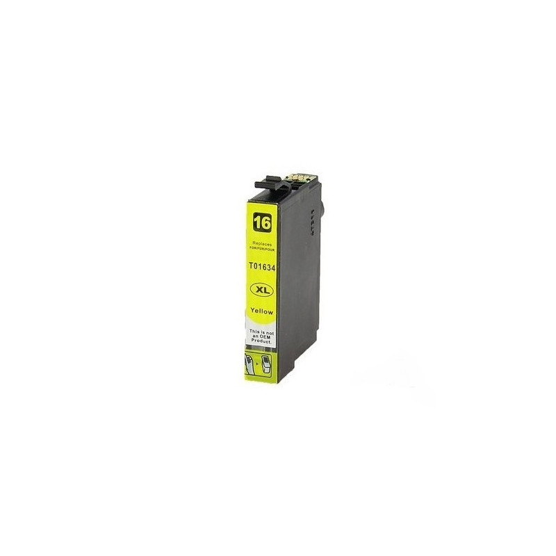 Tinteiro compatível EPSON T1634 XL 16XL Amarelo Tinteiro compatível EPSON T1634 XL 16XL Amarelo