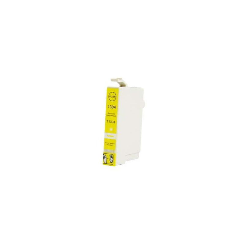 Tinteiro Compativel EPSON T1304 Amarelo C13T13044010 Tinteiro Compativel EPSON T1304 Amarelo C13T13044010